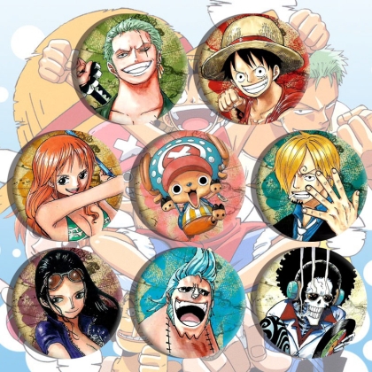 One Piece Badge - Varieties