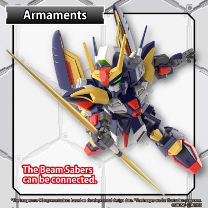 (SD) Gundam Model Kit -  Cross Silhouette Gundam Tornado 1/144