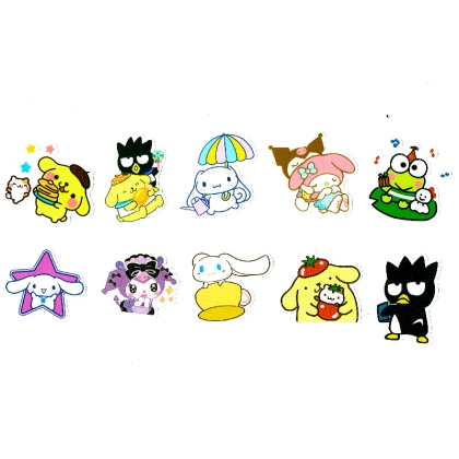 Sanrio Комплект Стикери - Hello Kitty 10бр.