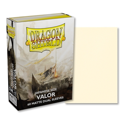 Dragon Shield Малки Протектори за карти 60 броя Dual Матирани - Valor