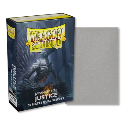Dragon Shield Малки Протектори за карти 60 броя Dual Матирани - Justice