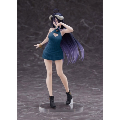 Original Character Coreful PVC Statue Overlord IV AMP - Albedo Knit Dress Ver. Renewal Edition 20 cm