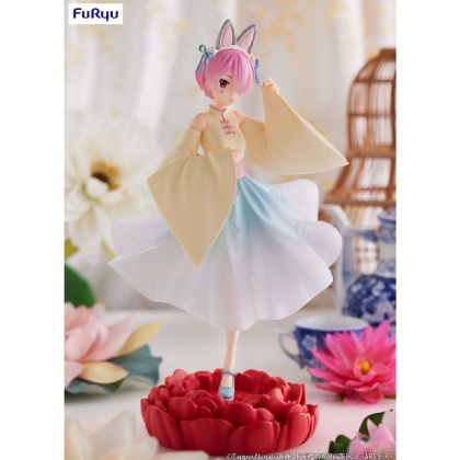 Re: Zero Exceed Creative PVC Statue - Ram / Little Rabbit Girl 21 cm