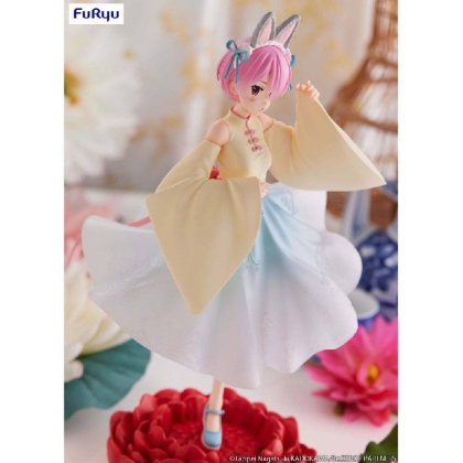 Re: Zero Exceed Creative PVC Statue - Ram / Little Rabbit Girl 21 cm