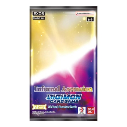 PRE-ORDER: Digimon Card Game - Infernal Ascension EX06 - Booster Pack
