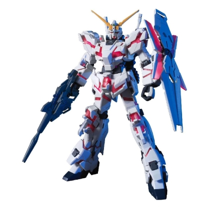 (HGUC) Gundam Model Kit Екшън Фигурка - 100 RX-0 Unicorn Gundam Destroy Mode 1/144 