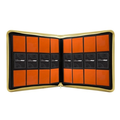 Ultra Pro 12-Pocket Албум за карти с цип - Жълт