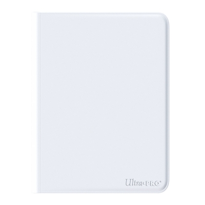 Ultra Pro Vivid 9-Pocket Албум за карти с цип A4 - Бял