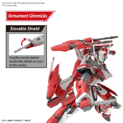(HG) Gundam Model Kit Екшън Фигурка - Yf-29 Durandal Valkyrie Alto 1/100