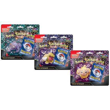 Pokemon TCG SV4.5 Scarlet & Violet Paldean Fates Tech Sticker Collection