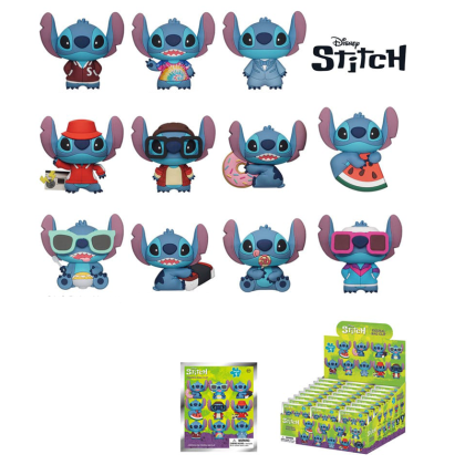Lilo & Stitch PVC Bag Clips - Stitch