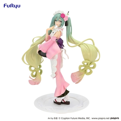 PRE-ORDER: Hatsune Miku Exceed Creative Колекционерска Фигурка - Matcha Green Tea Parfait Cherry Blossom Ver. 