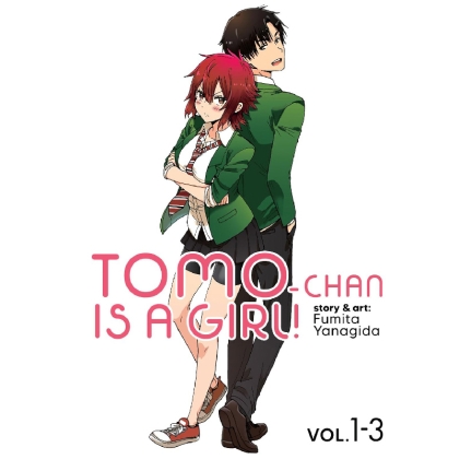 Манга: Tomo-chan is a Girl! Volumes 1-3 (Omnibus Edition)