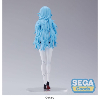 PRE-ORDER: Evangelion: 3.0+1.0 Thrice Upon a Time SPM PVC Statue - Rei Ayanami Long Hair Ver. (re-run) 21 cm