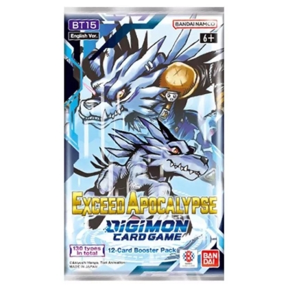 Digimon Card Game - Exceed Apocalypse Booster Display BT15  - Booster Pack