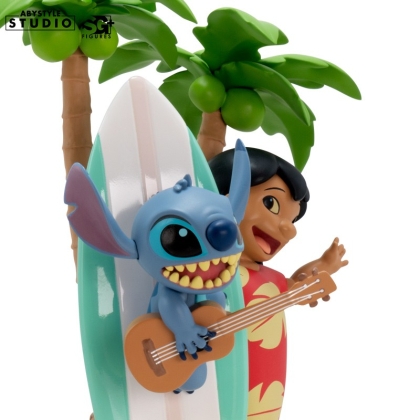 Disney's Lilo & Stitch:  Stitch Figure - Lilo & Stitch Surfboard