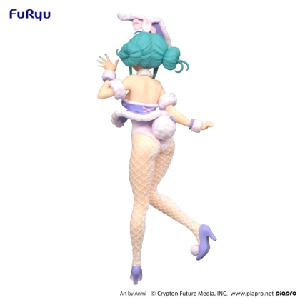 Hatsune Miku BiCute Bunnies Колекционерска Фигурка - White Rabbit Purple Color Ver.
