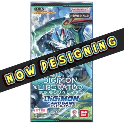 PRE-ORDER: Digimon Card Game - Digimon Liberator EX07 - Booster Pack