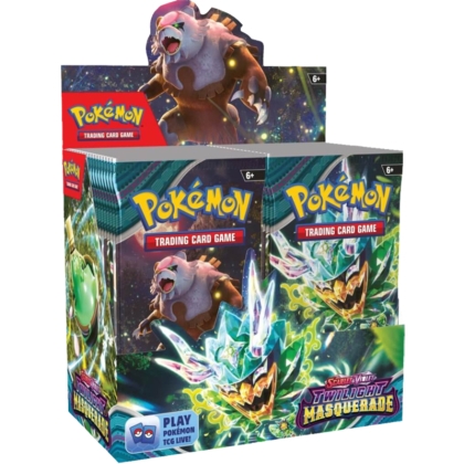 PRE-ORDER: Pokemon TCG Scarlet & Violet 6 Twilight Masquerade Booster Display - 36 Boosters
