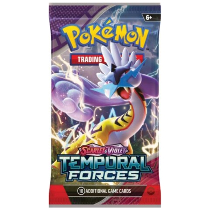 Pokemon TCG Scarlet & Violet 5 Temporal Forces - Бустер Пакет