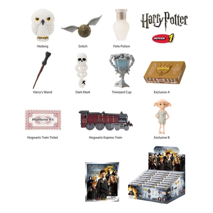 Harry Potter Mystery PVC Bag Clips - Series 1