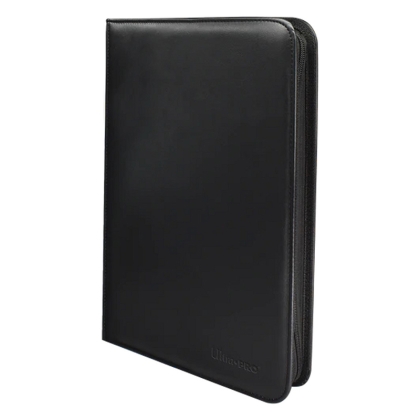 Ultra Pro Vivid 9-Pocket Албум за карти с цип A4 - Черно