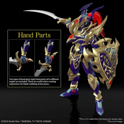 Model Kit Yu-Gi-Oh! Duel Monsters Екшън Фигурка - Figure Rise Black Luster Soldier