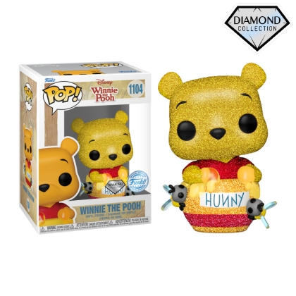 Winnie the Pooh POP! Disney Vinyl Figure Winnie the Pooh (Diamond  Collection) (Special Edition) #1104 