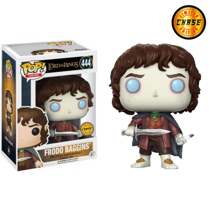 Funko Pop! Movies: Lord of the Rings Колекционерска Фигурка - Frodo Baggins CHASE Limited Edition #444