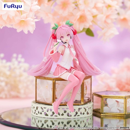 Hatsune Miku Noodle Stopper Колекционерска Фигурка - Sakura Miku 2024