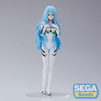 Evangelion: 3.0+1.0 Thrice Upon a Time SPM Колекционерска Фигурка - Rei Ayanami Long Hair Ver. (re-run) 