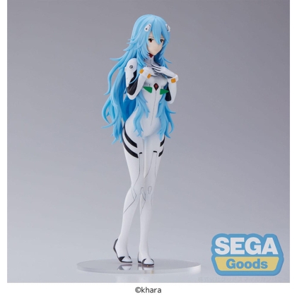 Evangelion: 3.0+1.0 Thrice Upon a Time SPM Колекционерска Фигурка - Rei Ayanami Long Hair Ver. (re-run) 