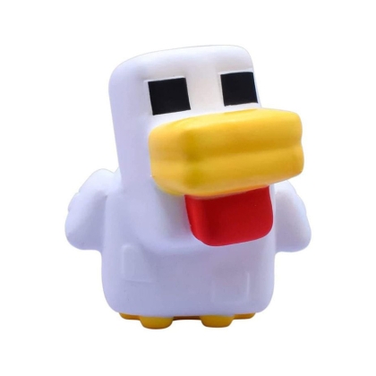 Minecraft Mega Squishme Anti-Stress Фигурка - Chicken 15cm