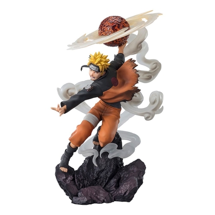 Naruto Shippuden Figuarts ZERO Extra Battle PVC Statue - Naruto Uzumaki-Sage Art: Lava Release Rasenshuriken 24 cm
