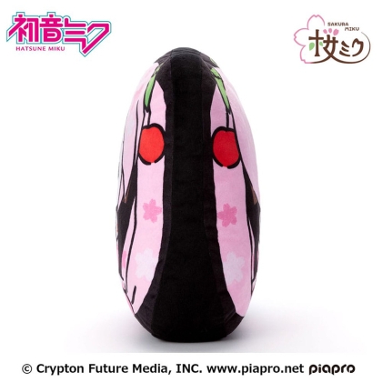 Hatsune Miku 2D Плюшена Играчка - Sakura Miku 34cm