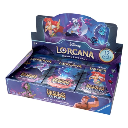 Disney Lorcana TCG Ursula's Return Booster Display - 24 Booster Packs