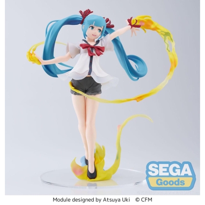 Hatsune Miku: Project DIVA MEGA 39's Figurizm Luminasta Колекционерска Фигурка - Hatsune Miku Shiny T.R.