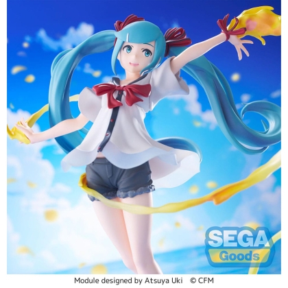 Hatsune Miku: Project DIVA MEGA 39's Figurizm Luminasta Колекционерска Фигурка - Hatsune Miku Shiny T.R.