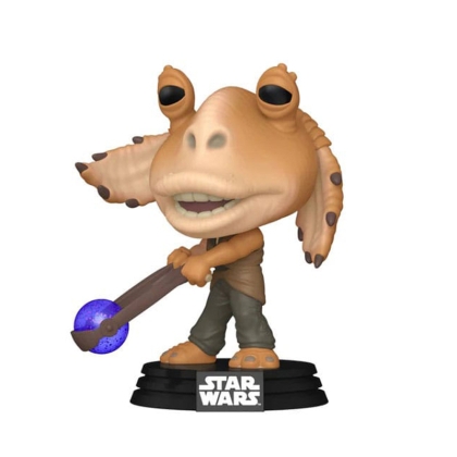 Star Wars Funko POP Star Wars The Phantom Menace Anniversary Колекционерска Фигурка - Jar Jar Binks w/ Booma Balls #700