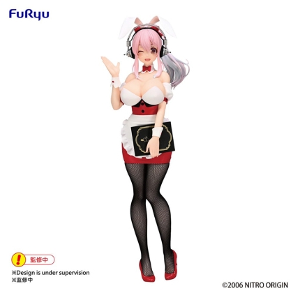 PRE-ORDER: Super Sonico BiCute Bunnies Колекционерска Фигурка - Super Sonico Waitress Ver. 