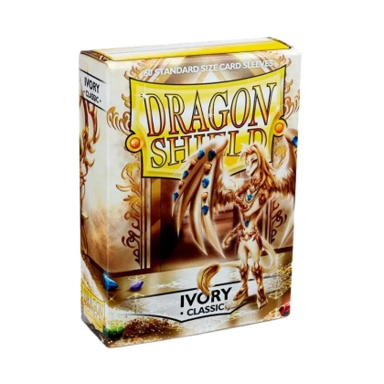 " Dragon Shield " Small Card Sleeves 60pc Classic - Ivory