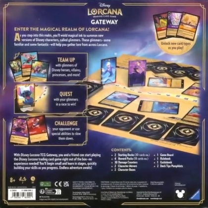 PRE-ORDER: Disney Lorcana TCG Gateway - Настолна Игра