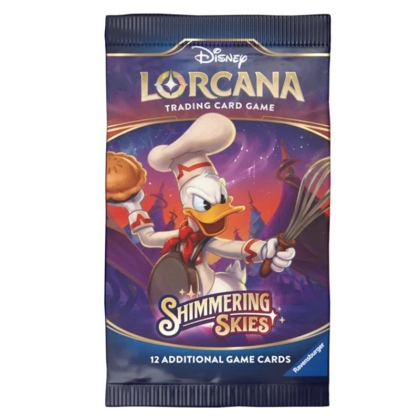 PRE-ORDER: Disney Lorcana TCG Shimmering Skies - Бустер Пакет