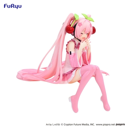 Hatsune Miku Noodle Stopper Колекционерска Фигурка - Sakura Miku 2023 Smile Ver.