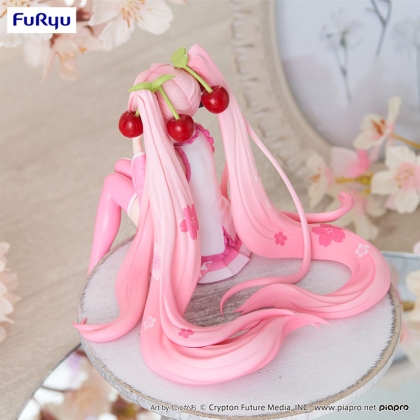 Hatsune Miku Noodle Stopper Колекционерска Фигурка - Sakura Miku 2023 Smile Ver.