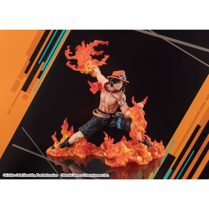 PRE-ORDER: One Piece FiguartsZERO PVC Statue (Extra Battle) Portgas. D. Ace -One Piece - Bounty Rush 5th Anniversary- 17 cm