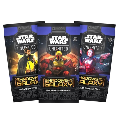 PRE-ORDER: FFG - Star Wars: Unlimited - Shadow of the Galaxy - Booster Pack