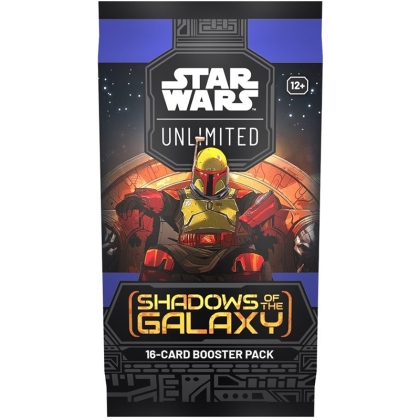 PRE-ORDER: FFG - Star Wars: Unlimited - Shadow of the Galaxy - Booster Pack