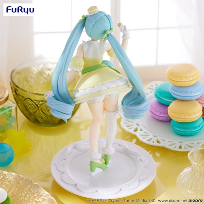 Hatsune Miku Exceed Creative Колекционерска Фигурка - SweetSweets Series Macaroon Citron Color Ver. 