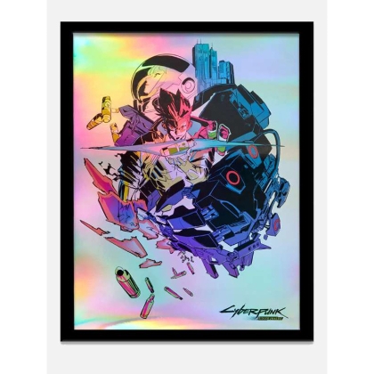 Cyberpunk Edgerunners Art Print David & Lucy 30 x 40 cm - unframed